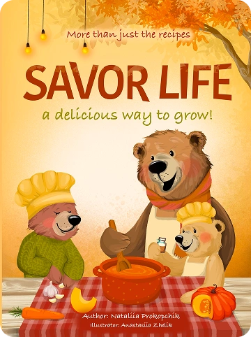 Savor Life Autumn – Family Cookbook for Kids, harvest inspired recipes and gratitude activities supporting emotional growth and hands-on homeschool education